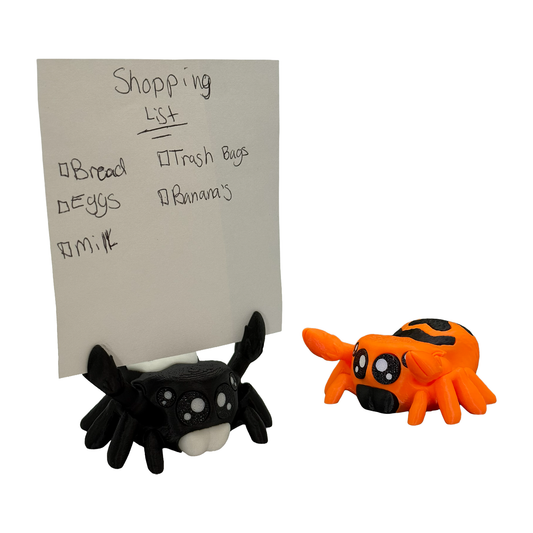 Charlotte the Jumping Spider - Magnetic Note Holder