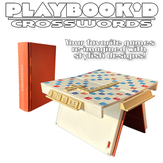 PlayBook'd : Mots croisés - Livre de jeu de société imprimé en 3D par ForgeCore