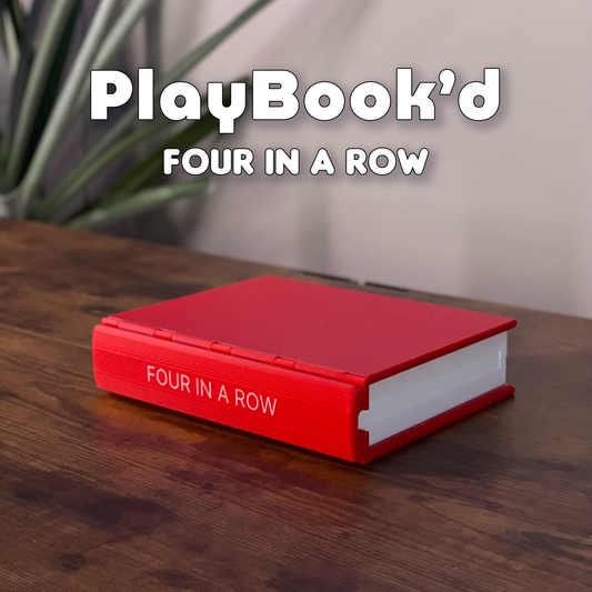 PlayBook'd: Cuatro en Raya — Juego de mesa de libro impreso en 3D por ForgeCore