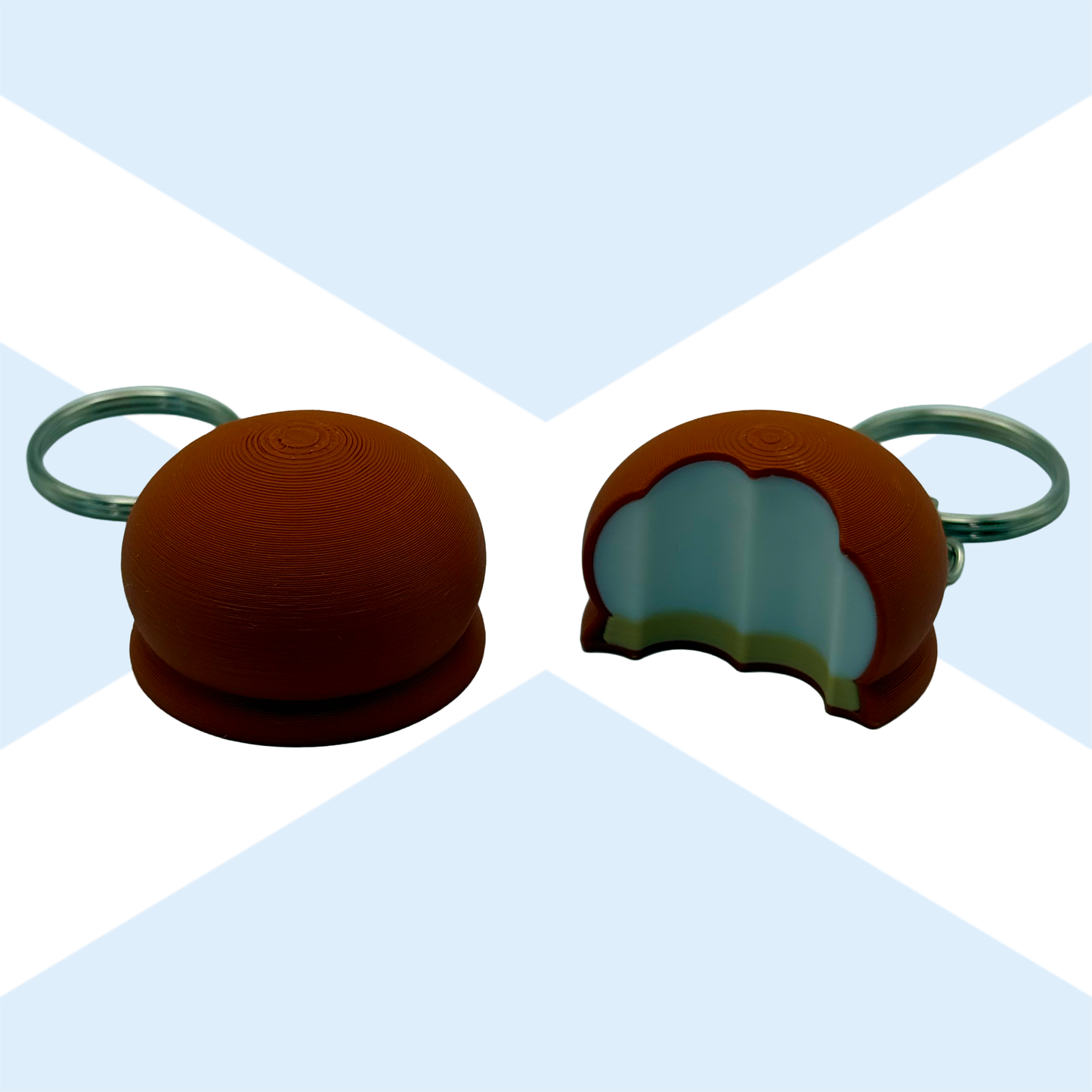 Scottish Tea Cake Keychain - National Heritage Series - Scotland