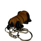 Puppy Dog - 3D Printed Pet Keychain - Flexible Articulating Fidget Stress Relief Toy