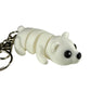 Polar Bear - 3D Printed Pet Keychain - Flexible Articulating Fidget Stress Relief Toy