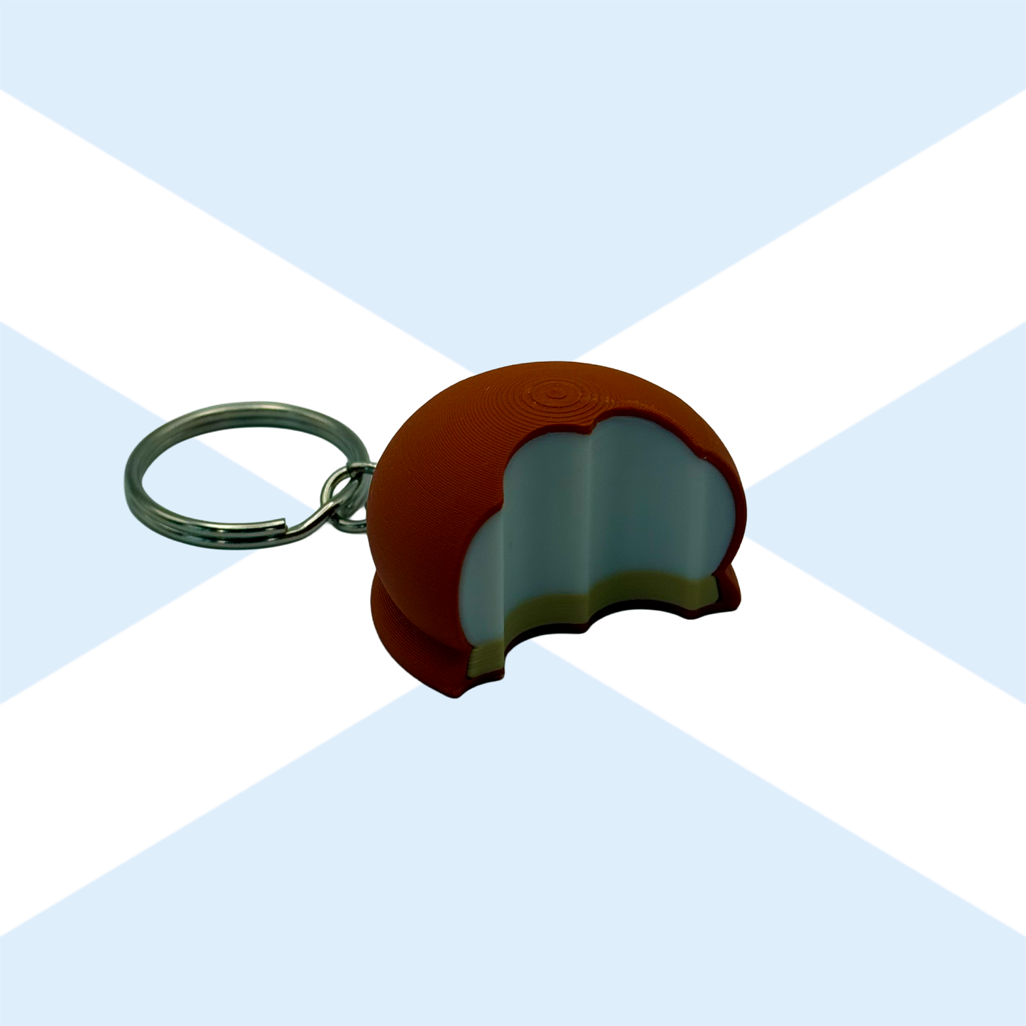 Scottish Tea Cake Keychain - National Heritage Series - Scotland