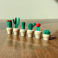 Cactus Chess Set – Roll-up Cactus Themed 3D-Printed Chess Board