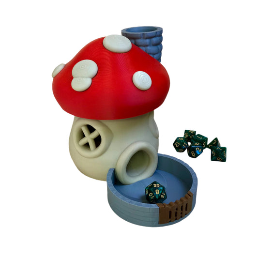 Mushroom Cottage - Dice Tower