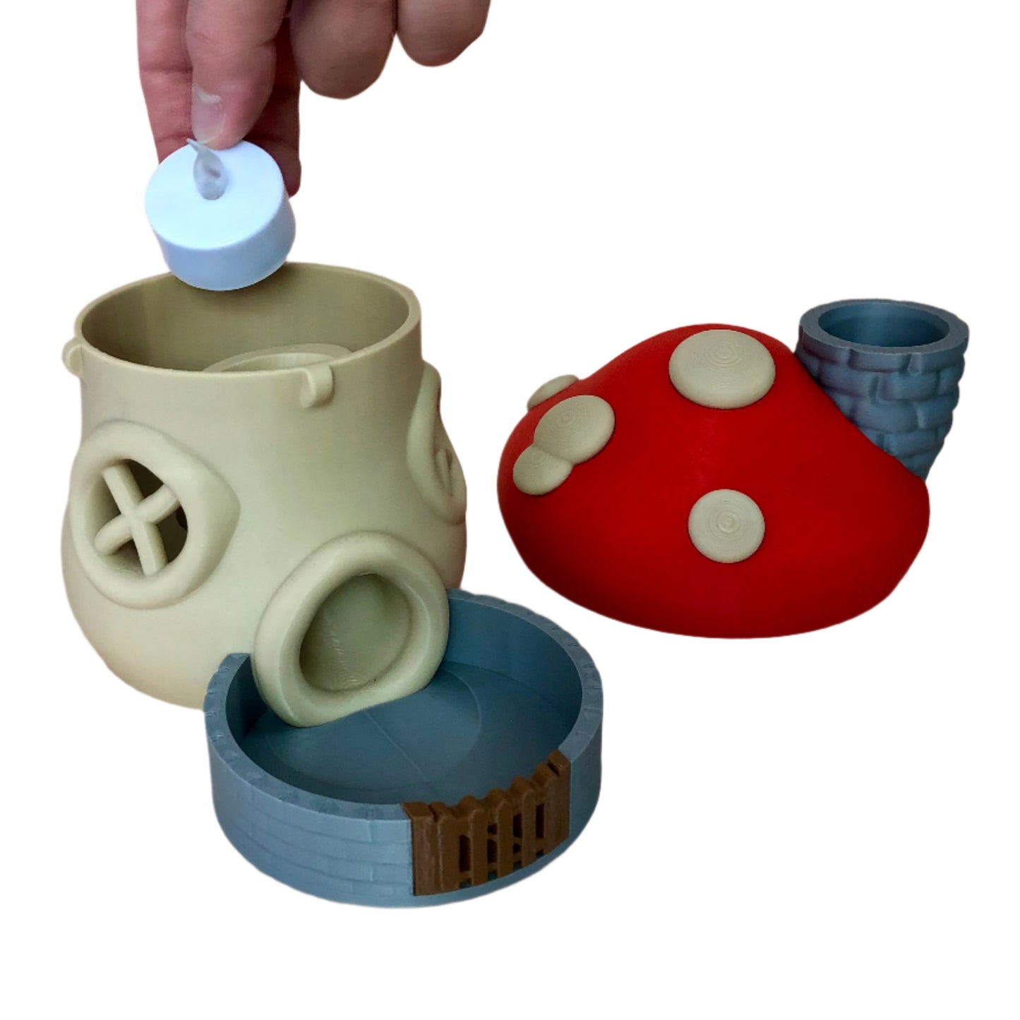 Mushroom Cottage - Dice Tower