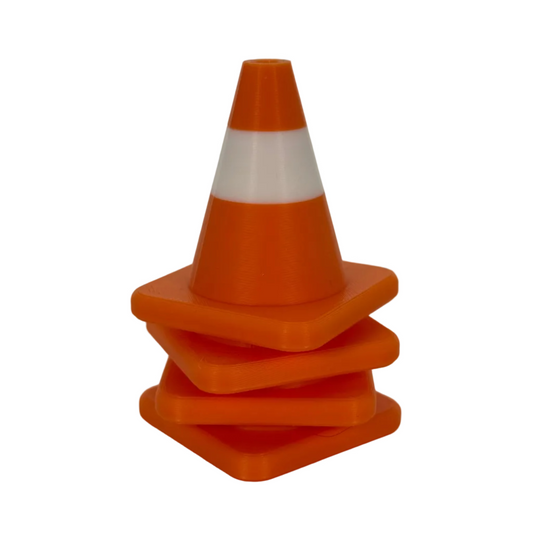 Mini Traffic Cone - Desktop Decor - Scotland World Cup Accessory