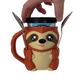 Sammy - The Ice Cream Pint Holding Sloth - Pint Pals by LeHa Design
