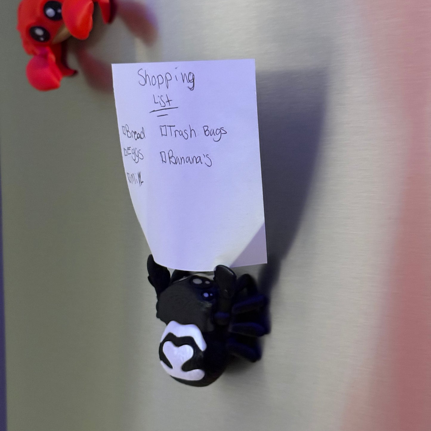 Charlotte the Jumping Spider - Magnetic Note Holder