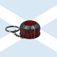 Scottish Tea Cake Keychain - National Heritage Series - Scotland