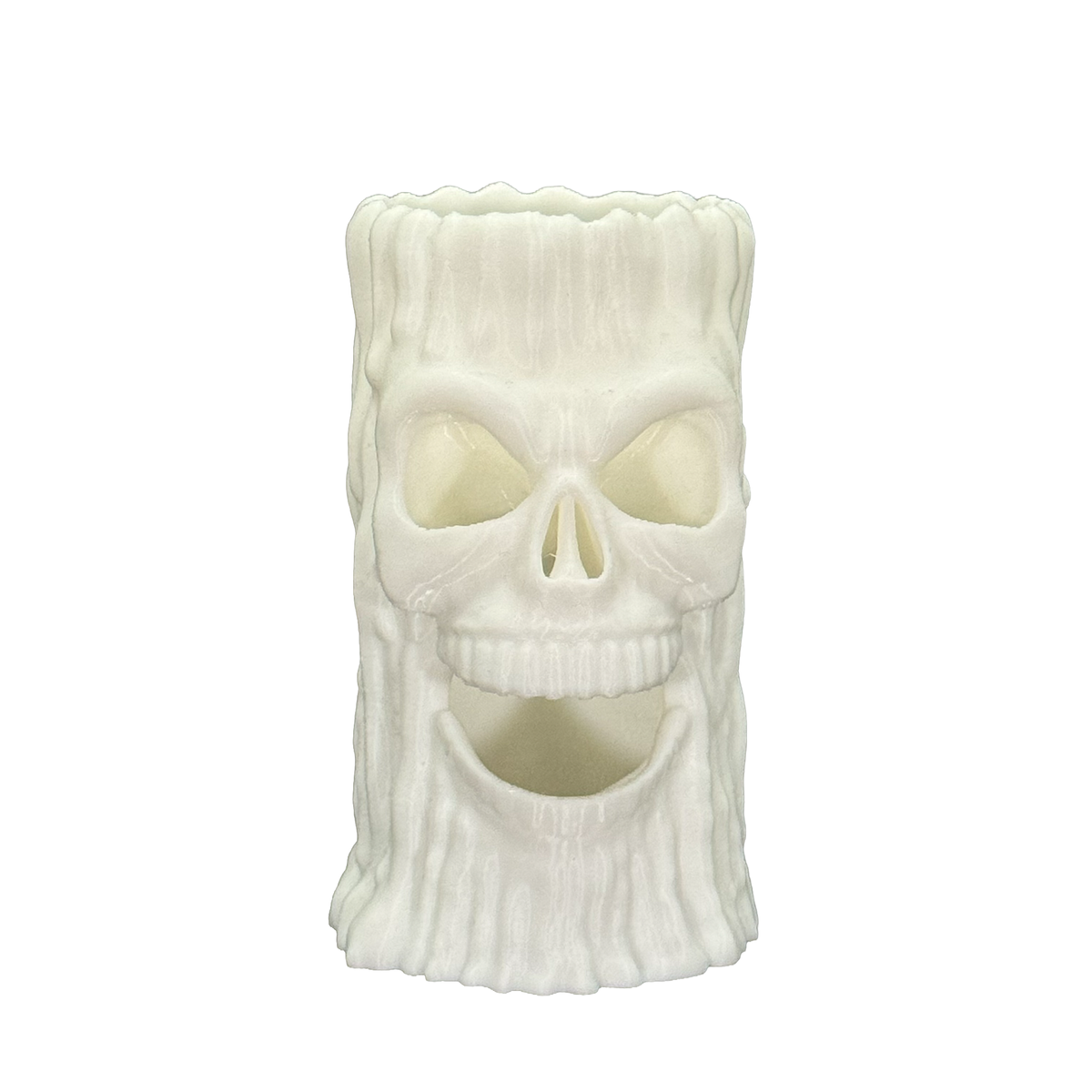Creepy Skull Candles Set - 3D Printed Skull Tealight Holders (Set of 3)