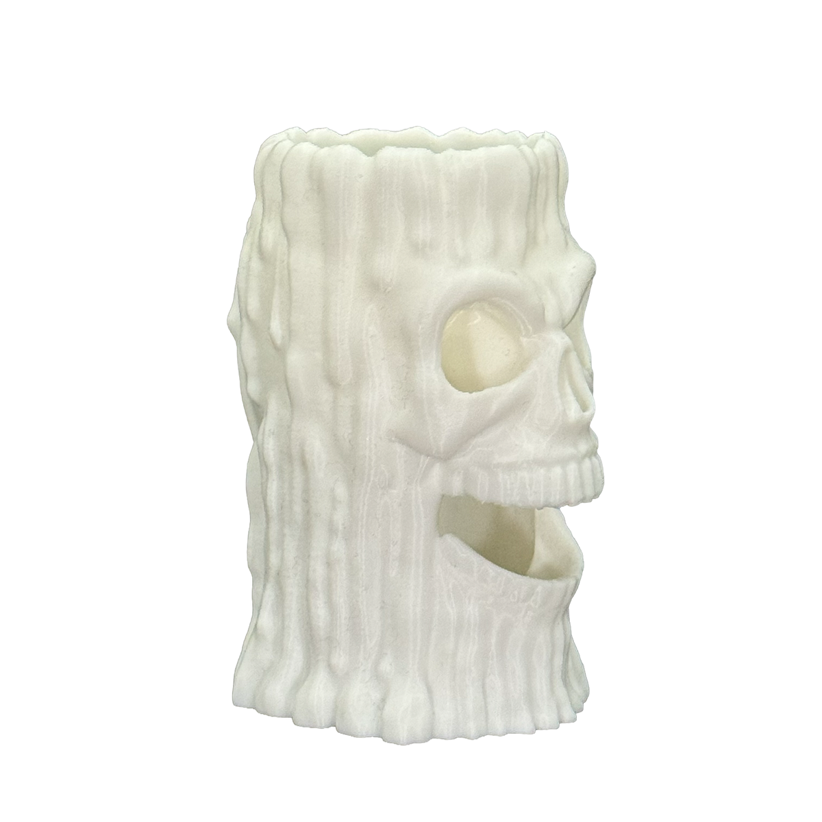 Creepy Skull Candles Set - 3D Printed Skull Tealight Holders (Set of 3)