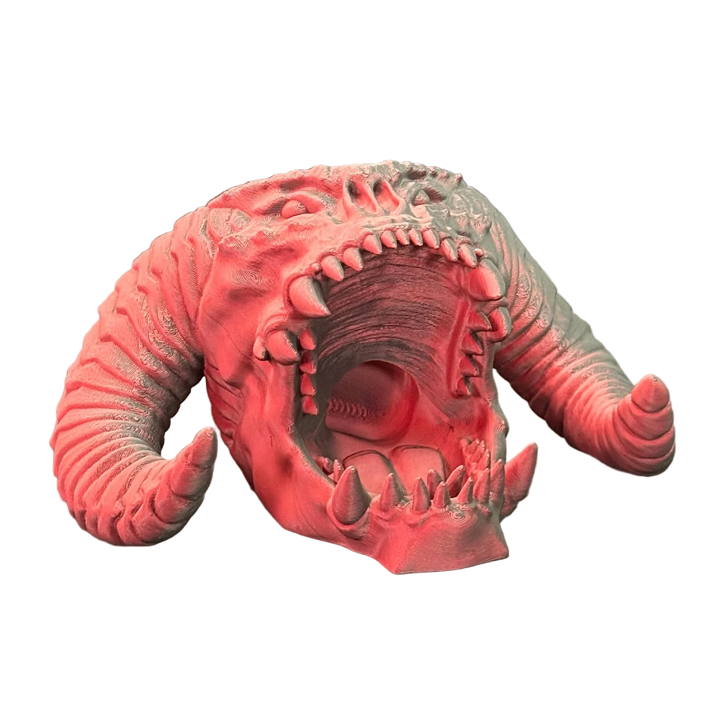 Tour à dés et support de contrôleur Tête de Balrog - Décor épique imprimé en 3D Art de fan du Seigneur des Anneaux