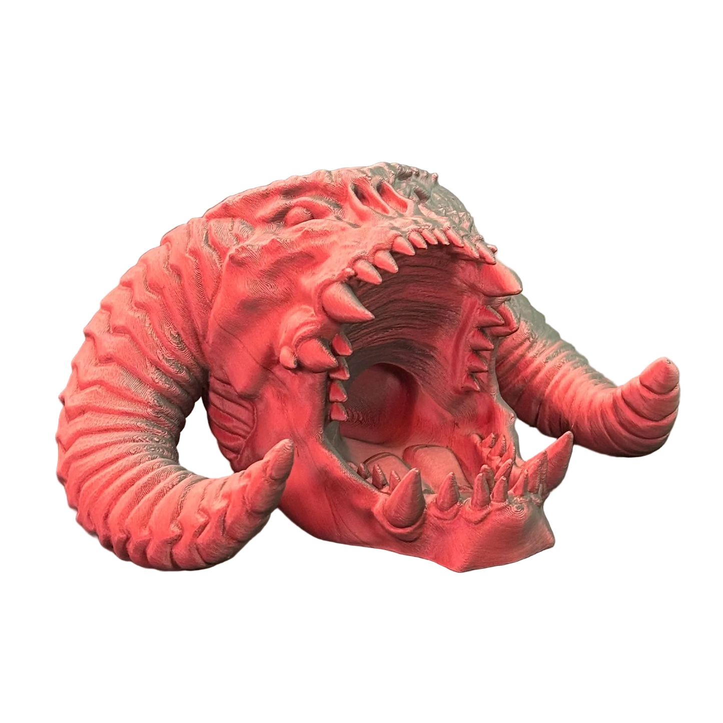 Tour à dés et support de contrôleur Tête de Balrog - Décor épique imprimé en 3D Art de fan du Seigneur des Anneaux