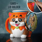 Kevin - The Ice Cream Pint Holding Corgi - Pint Pals by LeHa Design