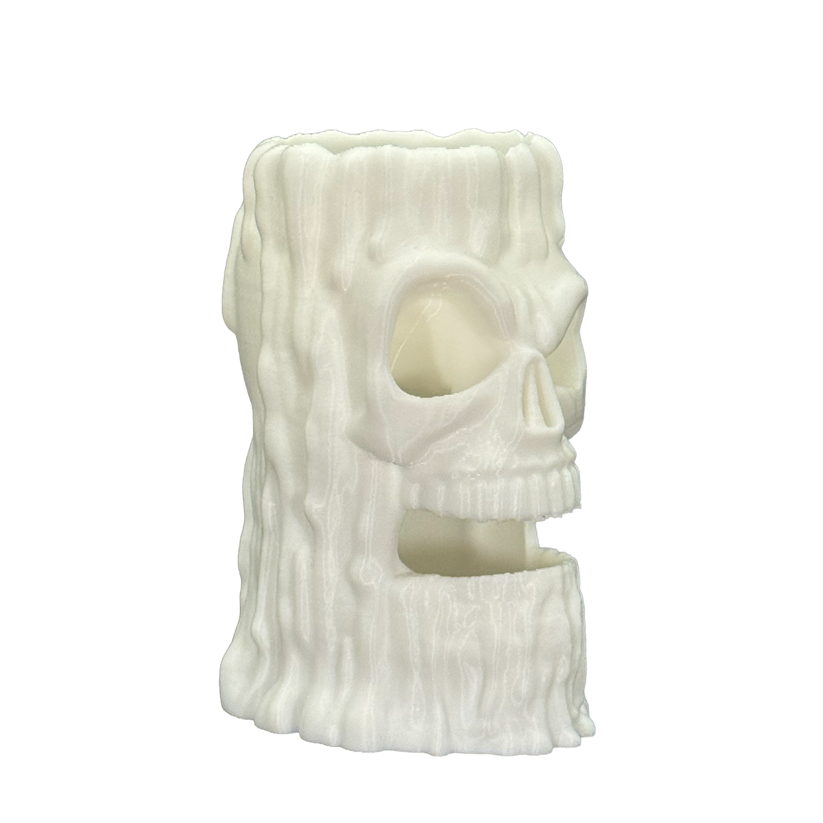 Creepy Skull Candles Set - 3D Printed Skull Tealight Holders (Set of 3)