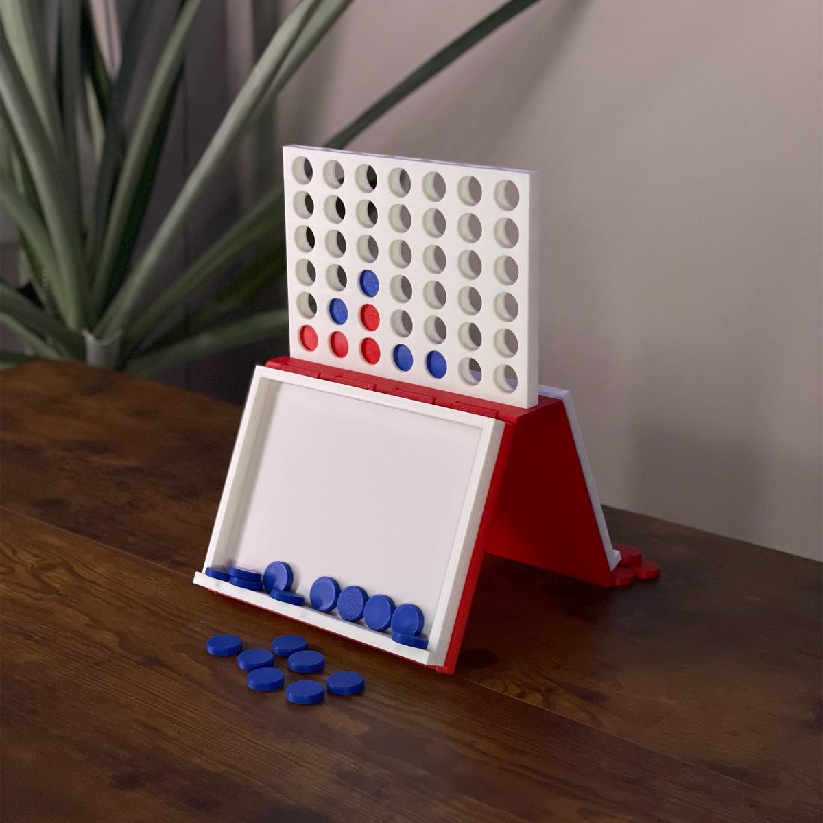 PlayBook'd: Cuatro en Raya — Juego de mesa de libro impreso en 3D por ForgeCore