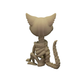Skeleton Cat Bobblehead Desk Toy