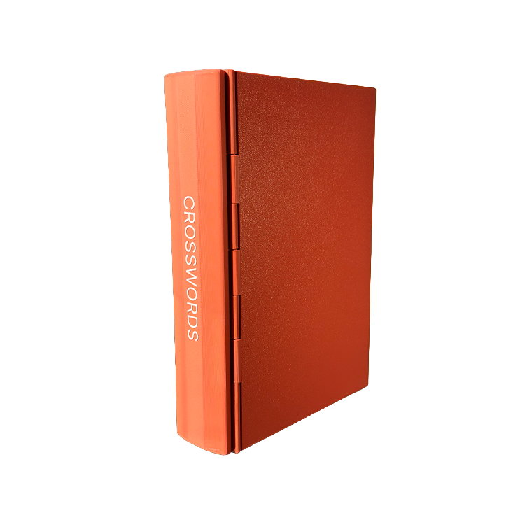 PlayBook'd: Crosswords - 3D printed board game book by ForgeCore