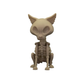 Skeleton Cat Bobblehead Desk Toy