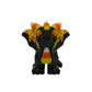 Candy Corn Dragon Hatchling - Halloween 2026 Series - Mini Flexible Fidget Toy