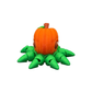 Pumpkin Octopus Hatchling - Halloween 2026 Series - Mini Flexible Fidget Toy