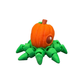 Pumpkin Octopus Hatchling - Halloween 2026 Series - Mini Flexible Fidget Toy