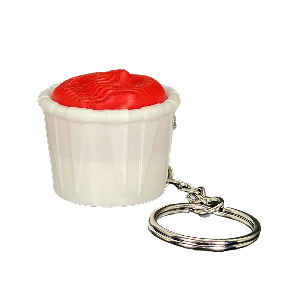 Condiment Clickers - Ketchup & Mustard Fidget Clicker Keychain