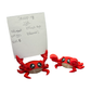 Charlie the Comfort Crab - Magnetic Note Holder