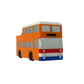 Dutch Orange Bus Keychain - Netherlands World Cup 2026 Edition