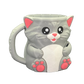 Cuddles - The Ice Cream Pint Holding Kitty Cat - Pint Pals by LeHa Design