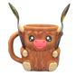Ferdinand - The Ice Cream Pint Holding Highland Cow - Pint Pals by LeHa Design