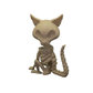Skeleton Cat Bobblehead Desk Toy