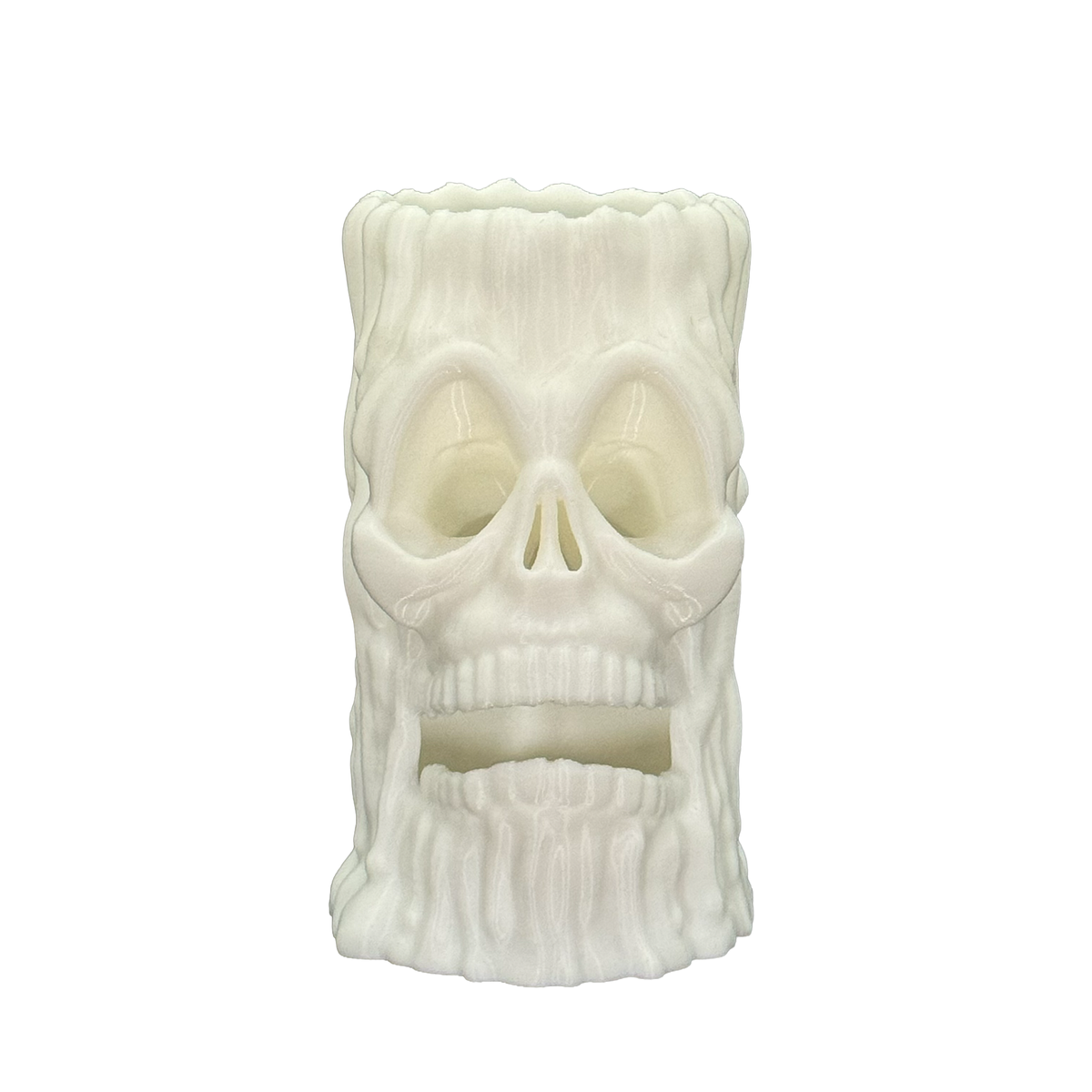 Creepy Skull Candles Set - 3D Printed Skull Tealight Holders (Set of 3)