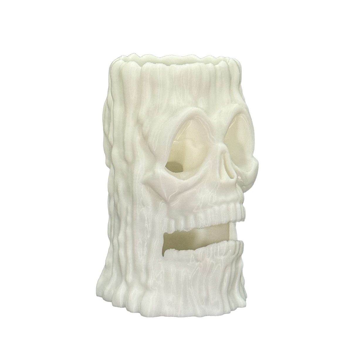 Creepy Skull Candles Set - 3D Printed Skull Tealight Holders (Set of 3)
