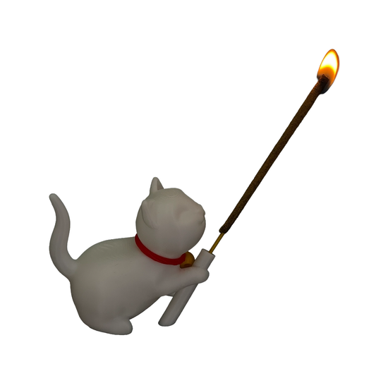 Lucky Cat - Incense Holder