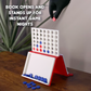 PlayBook'd: Cuatro en Raya — Juego de mesa de libro impreso en 3D por ForgeCore