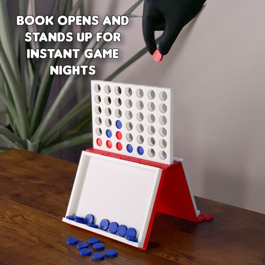 PlayBook'd: Cuatro en Raya — Juego de mesa de libro impreso en 3D por ForgeCore