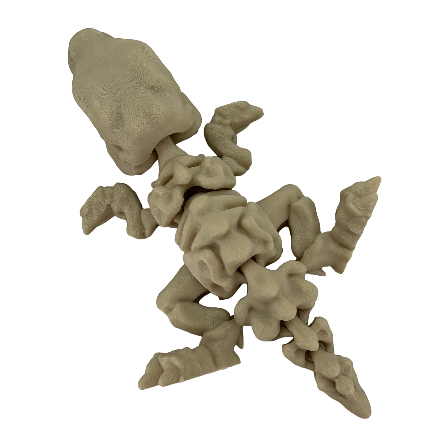 Skeleton T-Rex Fidget Buddy - Articulated Desk Toy