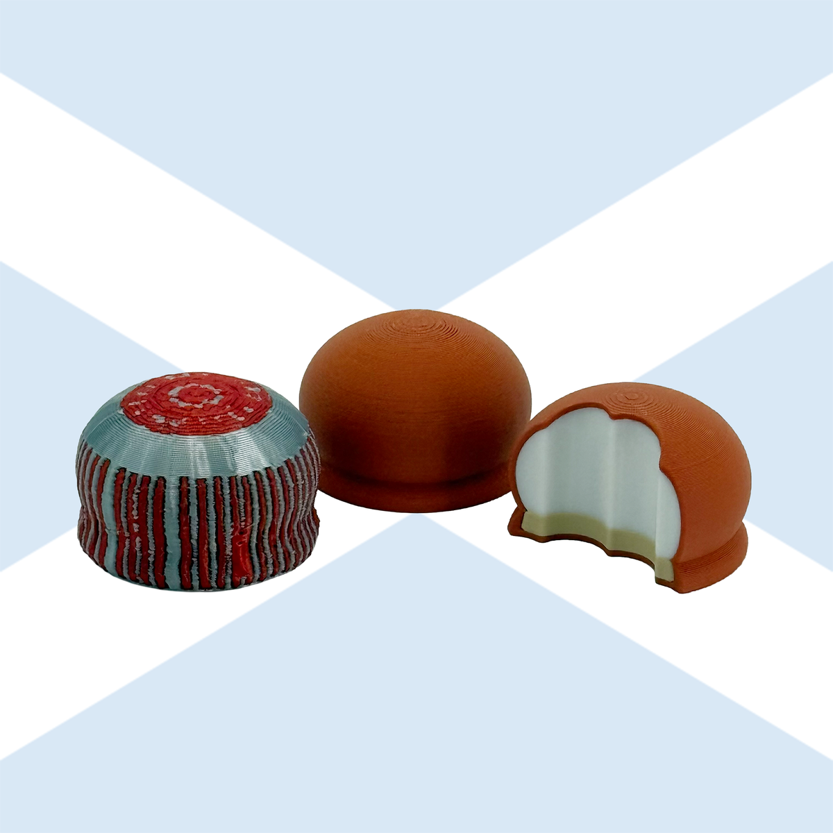 Scottish Tea Cake Keychain - National Heritage Series - Scotland